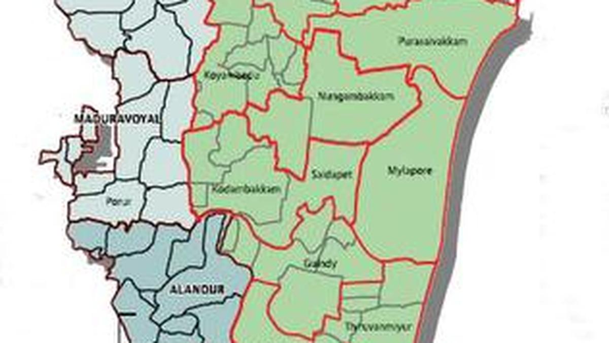 Chennai district doubles in size The Hindu